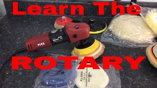 Interested In Learning The Rotary Polisher Here Are Some Basics To Get You Started [upl. by Blodget]