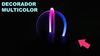 Cómo Hacer Una Lámpara Led Multicolor Casera [upl. by Hackett]