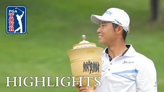 Hideki Matsuyama extended highlights  Round 4  Bridgestone [upl. by Ahsyek824]