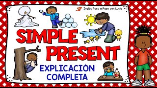 📝EJERCICIOS CON EL SIMPLE PRESENT PRESENTE SIMPLE EN INGLES PONTE A PRUEBA 📝 [upl. by Enairb]