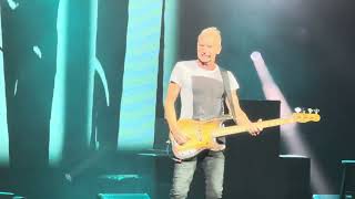 Sting  Message In A Bottle  LIVE [upl. by Tilney]