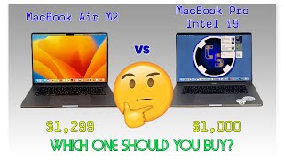 2023 MacBook Air M2 vs 2019 Macbook Pro which one should you buy [upl. by Assyl]