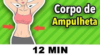 Treino Curto Para Cintura de 12 Minutos  Corpo de Ampulheta  Barriga Chapada [upl. by Ahseiyn]