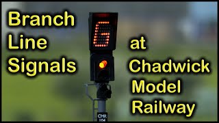 SIGNAL POSITIONS at Chadwick Model Railway  199 [upl. by Argela]