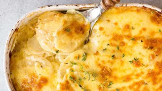 Potatoes Au Gratin creamy French Potato Bake [upl. by Enimisaj]