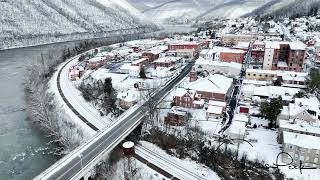 Hinton WV area winter wonderland after winter storm Garrett [upl. by Elin]