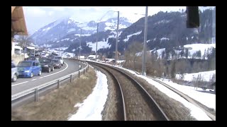 ★ 🇨🇭Cab ride Därstetten  Spiez Simmentalbahn 2010 [upl. by Myrtice]