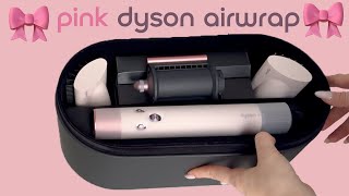 🎀 Unboxing Dyson Airwrap Ceramic PINK 🎀 [upl. by Camile]