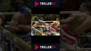 Saenchai vs Nong O old school fight [upl. by Eilsew146]