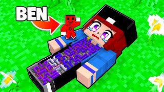 HASANIN MİDESİNE GİRDİM   Minecraft [upl. by Simmie]