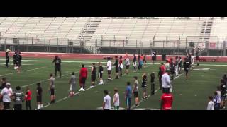 Corona centennial Football Workout 2016 [upl. by Ynaffital882]