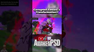 Corrupted Zamasu’s Transformation  Sparking Zero [upl. by Neyut]