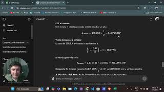 Parcial 1 Ingenieria Economica  Análisis de Inversión 📈 [upl. by Antipus763]