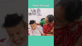 Piyush Ke ye Kaise Hairstyle Hain 😂  Sourav Joshi Vlogs [upl. by Clotilda983]