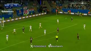 Cyriel Dessers LAST SECOND EQUALISER GOAL in Dynamo Kyiv 11 Rangers 682024 [upl. by Gehman794]