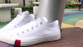 Converse Chuck Taylor All Star Logo Play  BlackUniversity RedWhite  166737C [upl. by Enoch142]