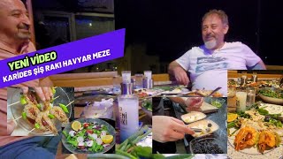 KARİDES KEBAP RAKI BALIK [upl. by Maryl]