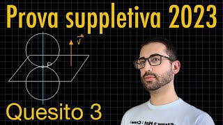 Quesito 3  Equazione cartesiana della sfera  Prova Suppletiva di Matematica 2023 ✨RadicediPiGreco✨ [upl. by Doniv]