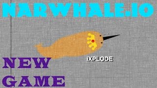 NARWHALEIO GAMEPLAY  NEW io Game  BECOME KING NARWHALE [upl. by Eiuqram]