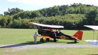 Rhinebeck Aerodrome Biplane ride [upl. by Ilyk901]