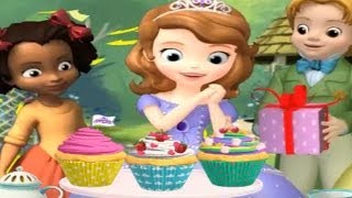 SOFIA THE FIRST  Princess Sofias Cupcake Party  New English Episode  Disney Princess Game [upl. by Ymeraj]