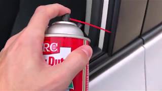 Silicone Grease on noisyslow car windows [upl. by Lexie927]