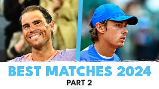 Best ATP Tennis Matches Of 2024  Part 2 [upl. by Ttemme]