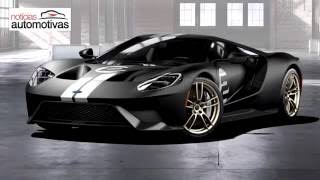 Ford GT 66 Heritage Edition  NoticiasAutomotivascombr [upl. by Ecilef541]