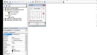 Excel 2013 Video 10 Insert a Calendar Datepicker in a Floating VBA Userform [upl. by Nyrad]