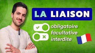 😉✅ La LIAISON en français  Règles et prononciation POUR BIEN PARLER [upl. by Betta]