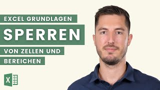 Wie kann man in Microsoft Excel bestimmte Zellen oder Bereiche für die Eingabe sperren [upl. by Alecia]