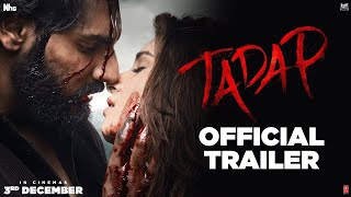 Tadap  Official Trailer  December 2  KSA KUWAIT amp QATAR [upl. by Ahsyla]