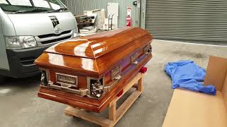 Life of a Funeral Director Pt 3 Batesville Casket Last Supper Pieta Unboxing unboxing funeral [upl. by Aneba]