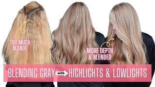 Foil Highlights amp Lowlights Hair Tutorial foilhighlights hairtransformation [upl. by Ahsin54]