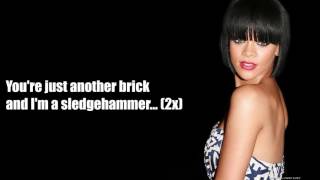 Rihanna  Sledgehammer Lyrics [upl. by Devora]