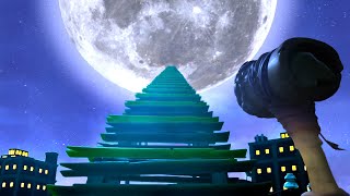 I Built An INFINITE TOWER To The Moon And Escaped The Yard in Grounded [upl. by Dlarrej]