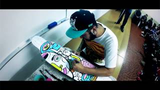 Live Paint Shape  NIOB  Panda School of Art [upl. by Aniretak]