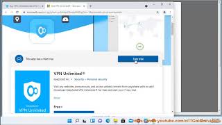 Download install amp set up KeepSolid VPN Unlimited on Windows 1110 [upl. by Lilahk]