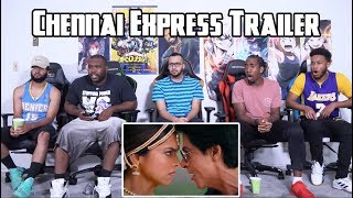 Chennai Express Trailer  Shah Rukh Khan Deepika Padukone ReactionReview [upl. by Notned931]