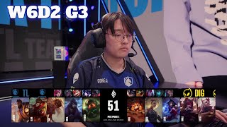 TL vs DIG  Week 6 Day 2 S14 LCS Spring 2024  Team Liquid vs Dignitas W6D2 Full Game [upl. by Milissent]