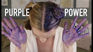 PURPLE SHAMPOO Brassy Hair BEFORE amp AFTER  skip2mylou [upl. by Alejandrina]