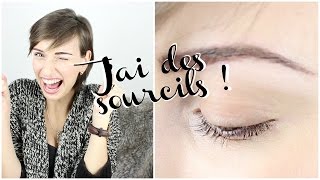 LATELIER DU SOURCIL  Jai ENFIN des sourcils   pigmentation [upl. by Ecnarretal]