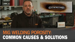 MIG Welding Porosity Common Causes amp Solutions [upl. by Yelwar252]