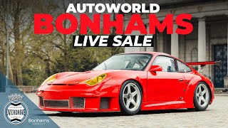 Bonhams Autoworld Sale auction live stream [upl. by Akinahs]