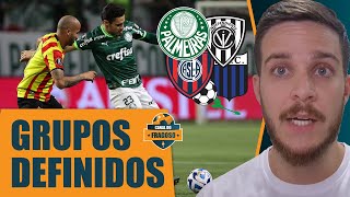 GRUPO DIFÍCIL PARA O PALMEIRAS NA LIBERTADORES [upl. by Kiri328]