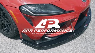 How to install APR Performance Splitter on A90 MKV Supra [upl. by Vilma483]