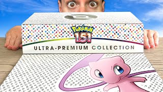 THE 100 POKEMON 151 ULTRA PREMIUM COLLECTION BOX Opening it [upl. by Etteb]