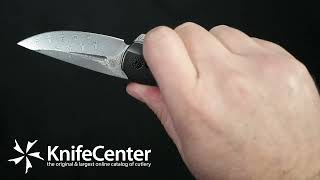 Kansept Knives Cassowary Frame Lock Flipper Knife [upl. by Emlynne]