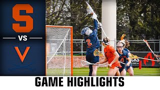 Syracuse vs Virginia Game Highlights  2024 ACC Womens Lacrosse [upl. by Thomson]