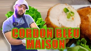 Recette  cordon Bleu maison farcie poivrons fromage [upl. by Aggri]